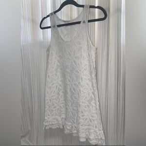 White Swimsuit Cover